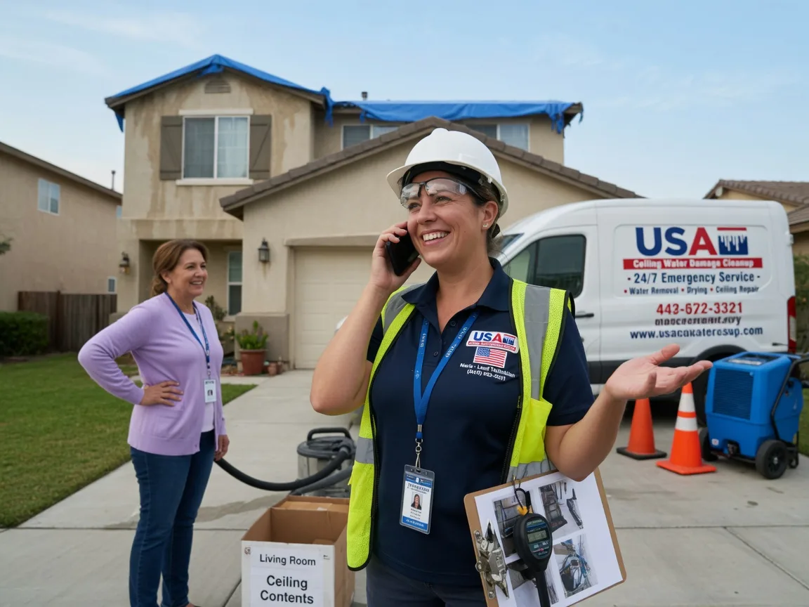 Ceiling Water Damage Restoration Burnet, TX FAQs